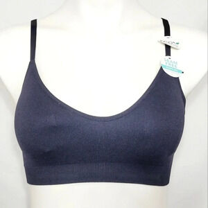 SMALL Dorina Revive Padded 3/4 Cup Wireless Bralette w/ Removable Pads Black NWT